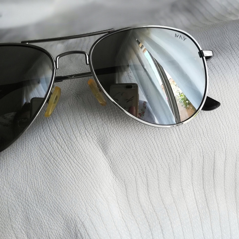 Marc NY Aviator Shades Mirror Finish - Picture 3 of 8